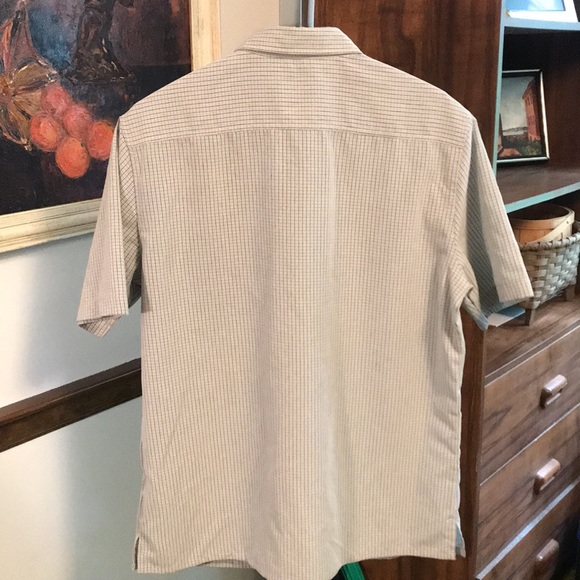 Croft & Barrow Men's Short Sleeve Button Shirt, Medium - Picture 3 of 6